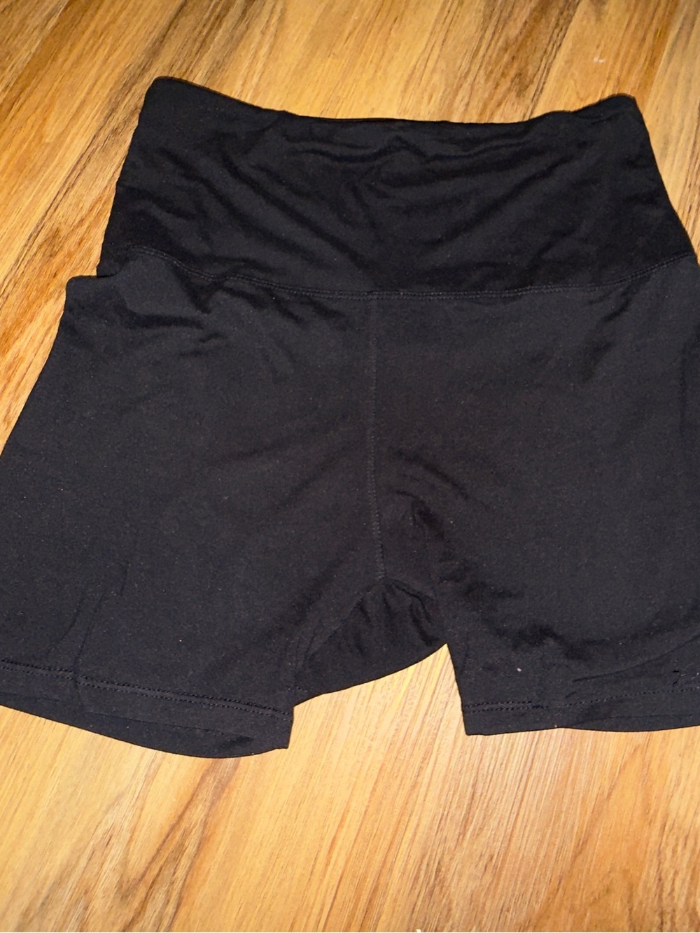 Black High-Waist Women’s Bike Shorts